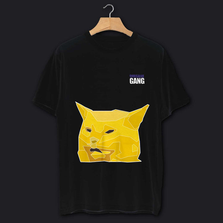 T-Shirt Noir Smudge the Cat